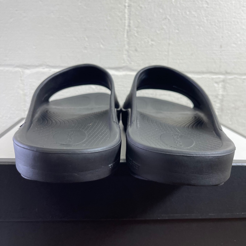 Oofos OOahh Black Sport Recovery Slides Sandals Slip On Men's Size 13 US/46‎ EU - Picture 6 of 9